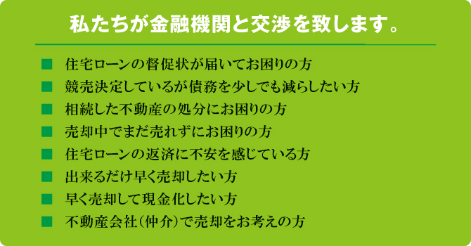 銀行からの督促にお悩みの方へ 銀行からの督促にお悩みの方へ